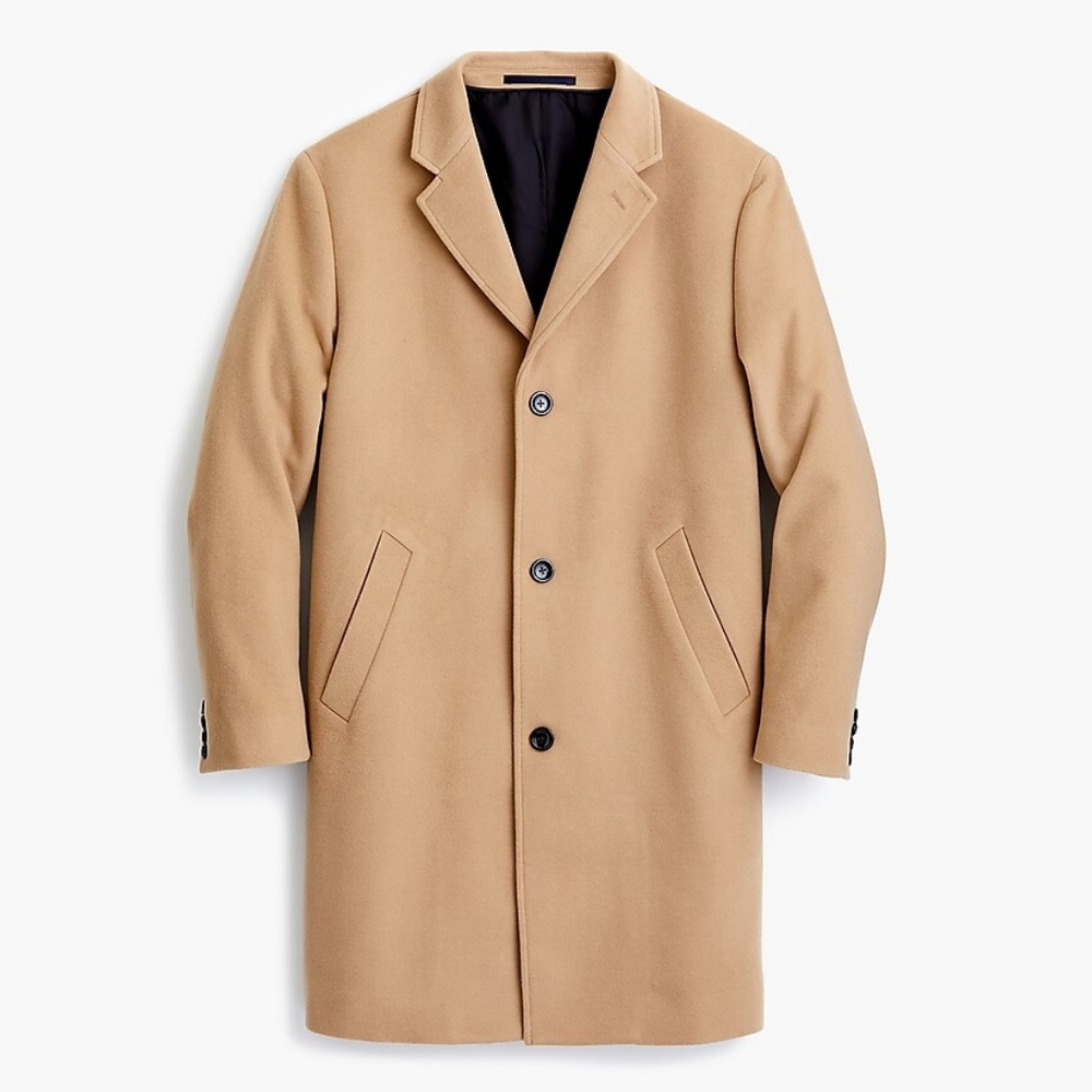 Ludlow Topcoat in Wool-Cashmere